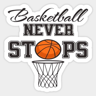 BASKETBALL Sticker